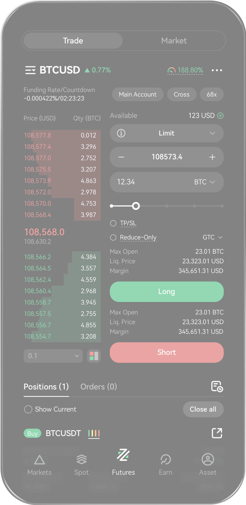 Mobile App Screen 2